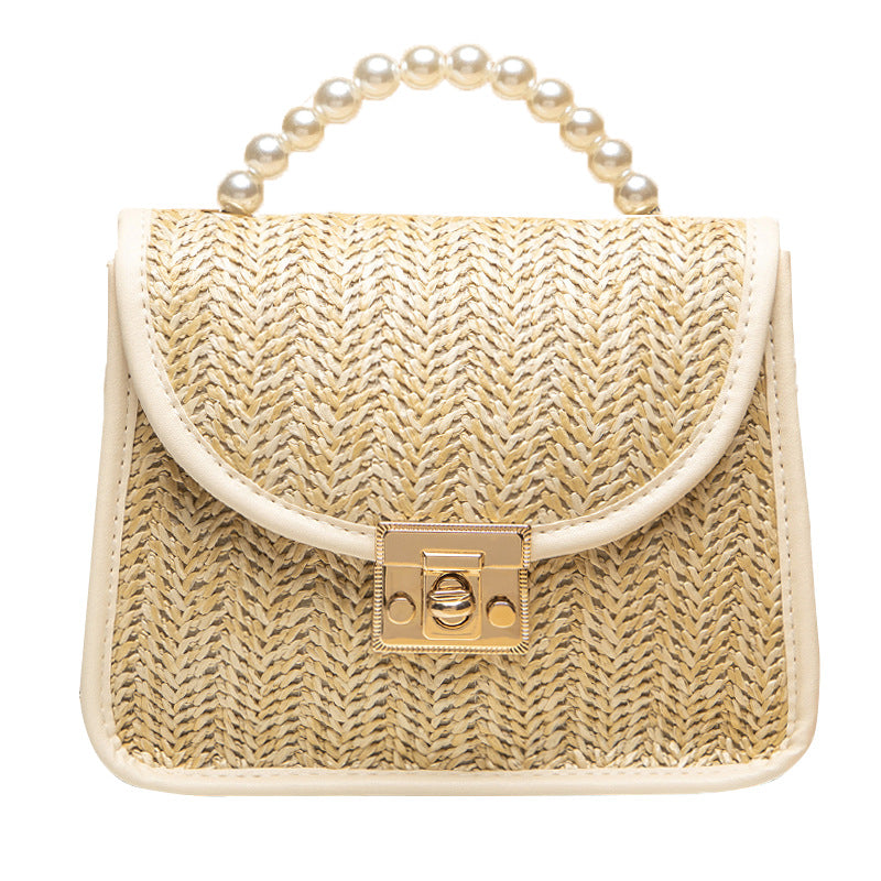 Vintage Tote Straw Bag Fashion Crossbody